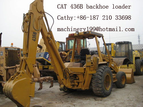 Used backhoe loader - CAT 436