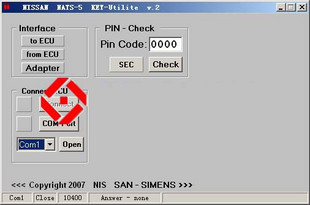 NISSAN NATS 5 KEY Utilite 2.0 auto diagnostic launch x431 ds708 eu702 auto parts bmw gt1