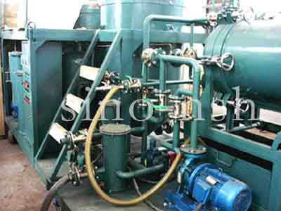 dirty engine oil restoration[] oil reclamation[] oil treatment equipment
