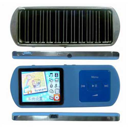 MP4 Solar powered