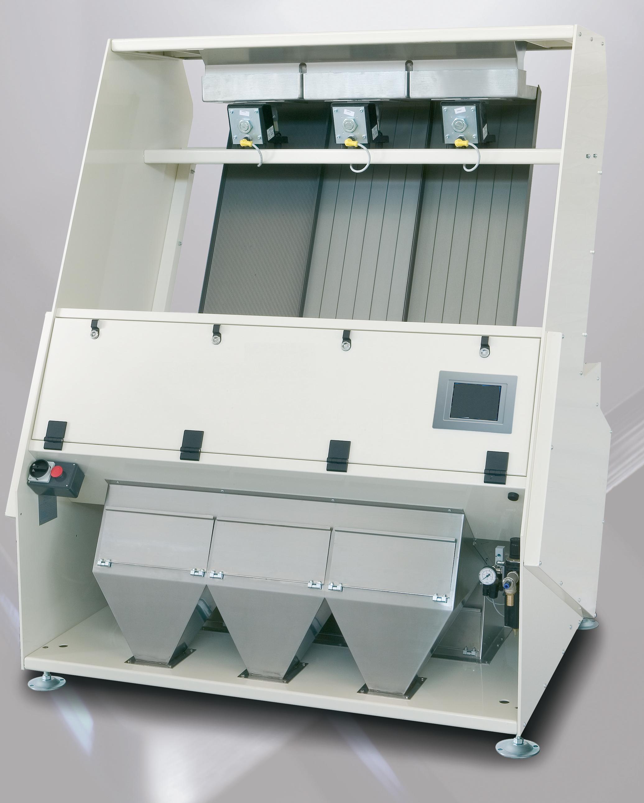 Optical color sorting machine