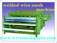 Welded wire mesh machine