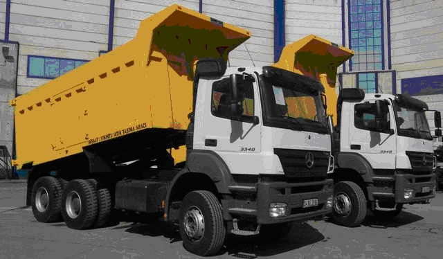 Used mercedes dump truck #2