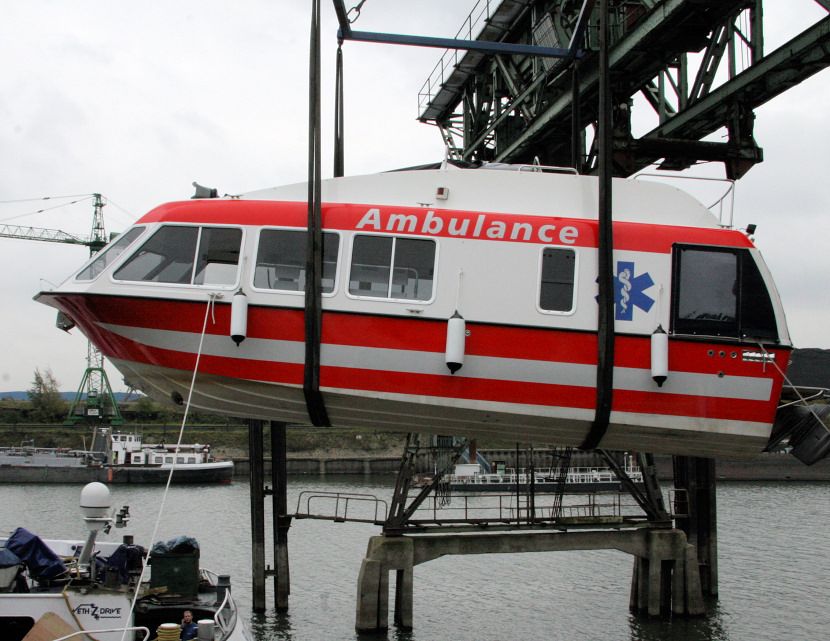 AMBULANCE BOAT