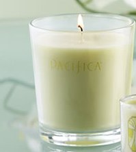 glass candle