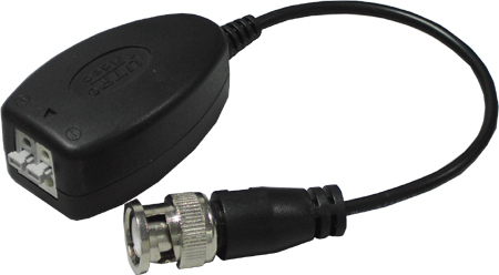 single channel passive cctv video utp balun