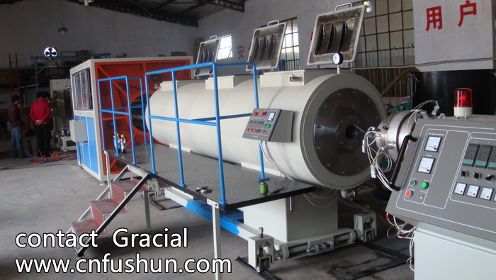 Sell HDPE large caliber gas duct and water pipe production line