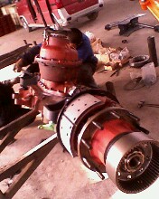 Mercedes Benz truck axle assembly