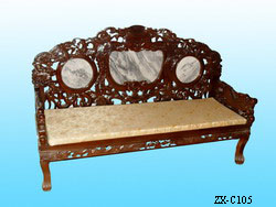 the bed