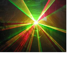 350mw RGY laser light