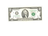ورقة ب 2 دولار امريكى طباعة 2009