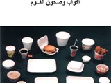 منتجات ورقية وبلاستيكية ومشتملاتهما