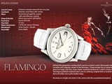 FLAMINGO white BERHANRD H MAYER swiss made