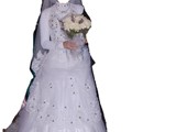 فستان فرح زفاف للبيع موديل 2010 مطعم بالكريستال عصفور أحدث ص