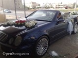 Mercedes clk مرسيدس كشف للايجار للاعراس و المناسبات