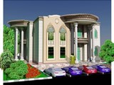 نقوم بتنفيذ lمجسمات للواجهات ببرنامج الثردي ماكس تعرف علينا