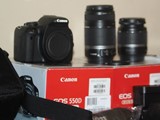 كاميرات للبيع canon 550d