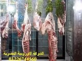 ثلاجة عرض لحوم و مجمدات المؤسسة الاوربية المصرية