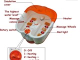 جاكوزى قدم footbath massager تدليك و مساج