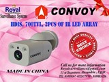 كاميرات مراقبة خارجية 700 TVL ماركة CONVOY Vandal proof