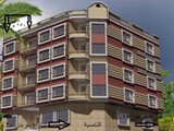 شقة 150م بالقرب من الجامعة الحديثة 3 غرف بالتقسيط