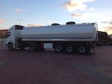 عربة الصهريج لنقل الوقود ومواد التشحيم fuel tank trailer