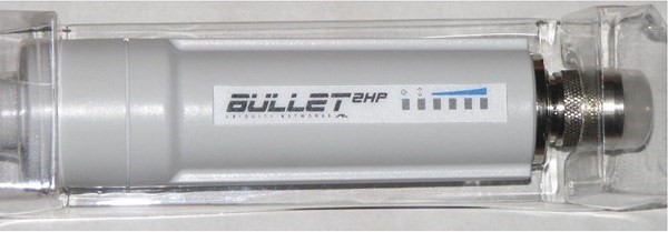لدينا الأكسس بوينت الأسطورة البوليت تو إتش بى Bullet2HP الرصاصة بقوة 100mw