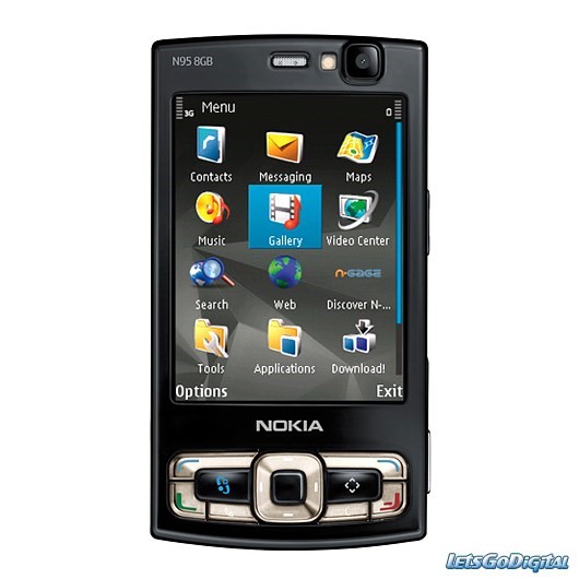 nokia n95 8 g بحالة ممتاذة بالكرتونة