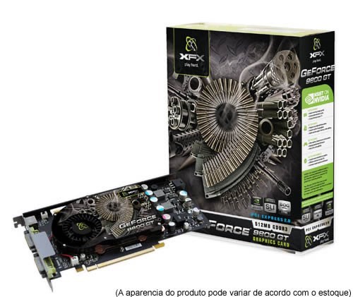 xfx 9800gt 512 ddr3