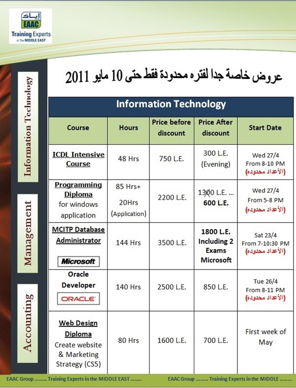 دورات تدريبية مميزة