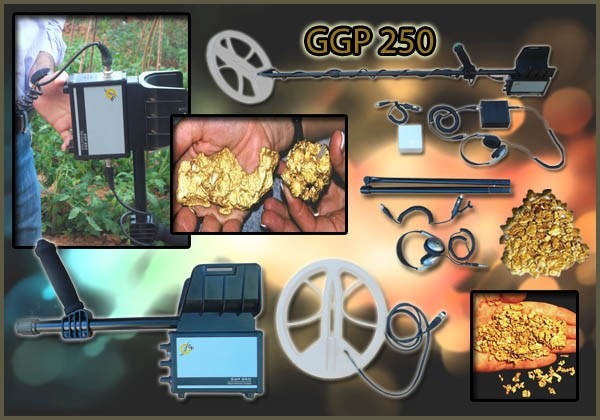 جهاز كشف الذهب الخام GGP 250