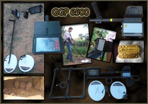 جهاز كشف الذهب والاثار والمعادن الثمينه GGP 6500