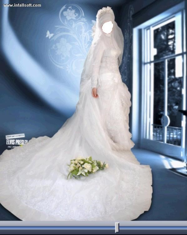 فستان زفاف موديل 2011 مستعمل مرة واحدة للبيع
