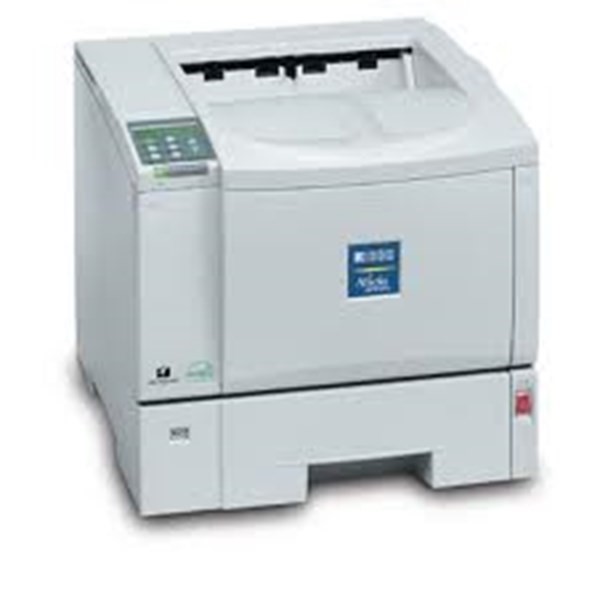 طابعه ليزر ياباني ريكو ابيض واسود موفره  .