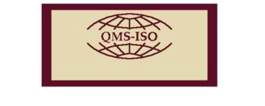 مكتب qms iso يقدم انظمة الايزو المختلفه لكل الشركات والمصانع للتصدير