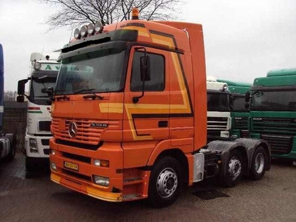 شاحنة مرسيدس من المانيا MERCEDES BENZ ACTROS 2548 6X2 2003