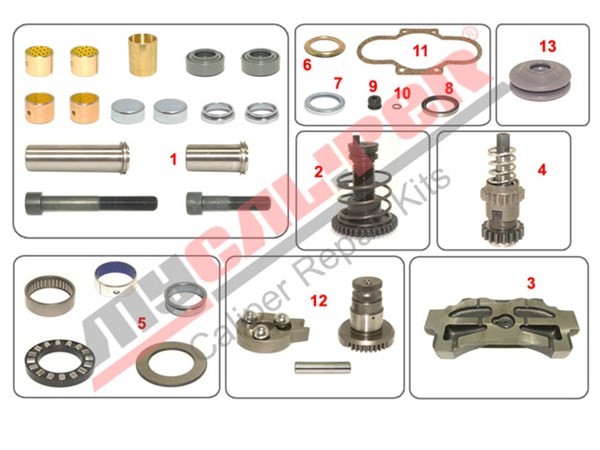 caliper repair kits