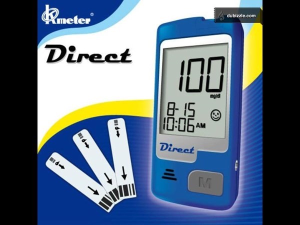 جهاز قياس نسبة السكر في الدم OKmeter Direct Blood Glucose Meter
