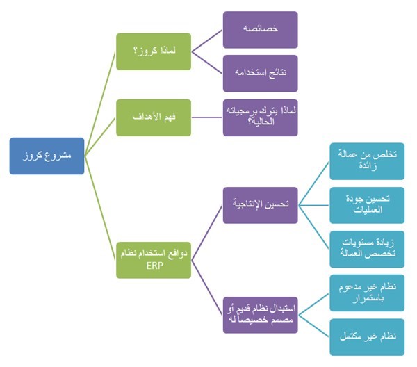 مزايا نظام CruzeERP لادارة المشروعات طويلة الاجل من Cubexco