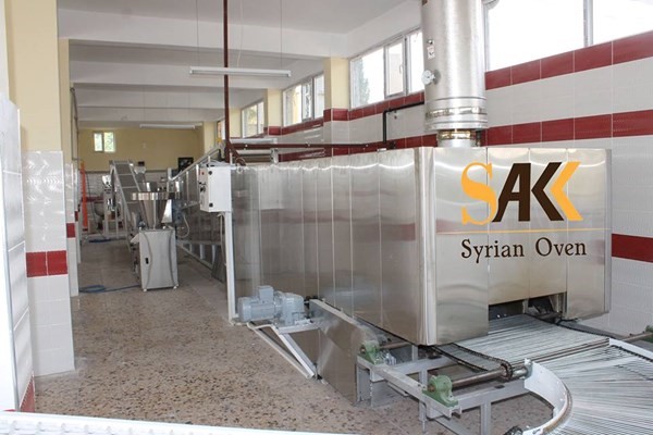 تصنيع وبيع خطوط أفران انتاج الخبز العربي ومستلزماتها