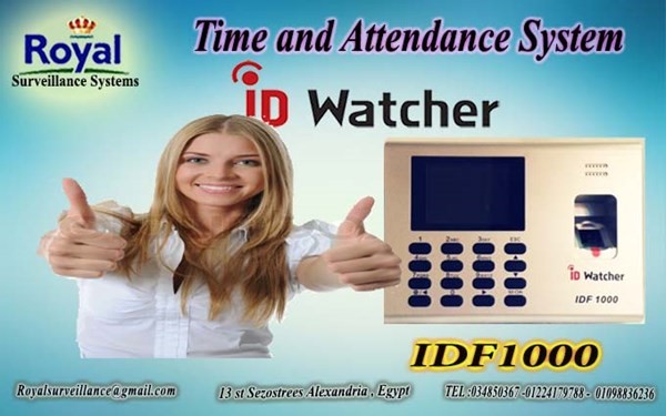 أجهزة حضور وانصراف ماركة ID WATCHER موديل IDF 100