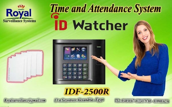 أجهزة حضور وانصراف ماركة ID WATCHER موديل IDF 2500R