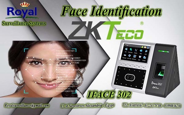 ماكينات حضور وانصراف ZKTeco موديل IFace 302