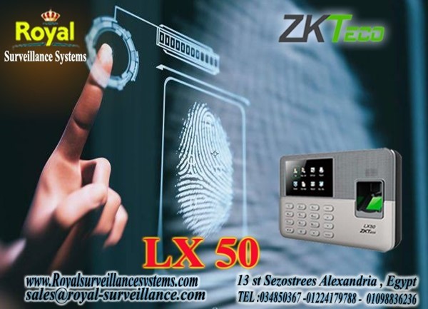 جهاز حضور وانصراف ZKTeco موديل LX 50