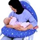 رد مخدة الرضاعة المثالية بمسند لظهر الأم هدايا الحمل و الولادة