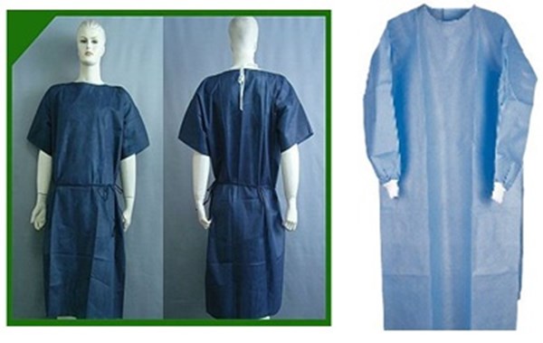 بالطو المريض والجراح Disposable Patient Surgical Gowns Manufacturer