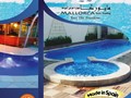 Fiberglass swimming pool