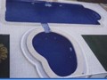 Fiberglass swimming pool